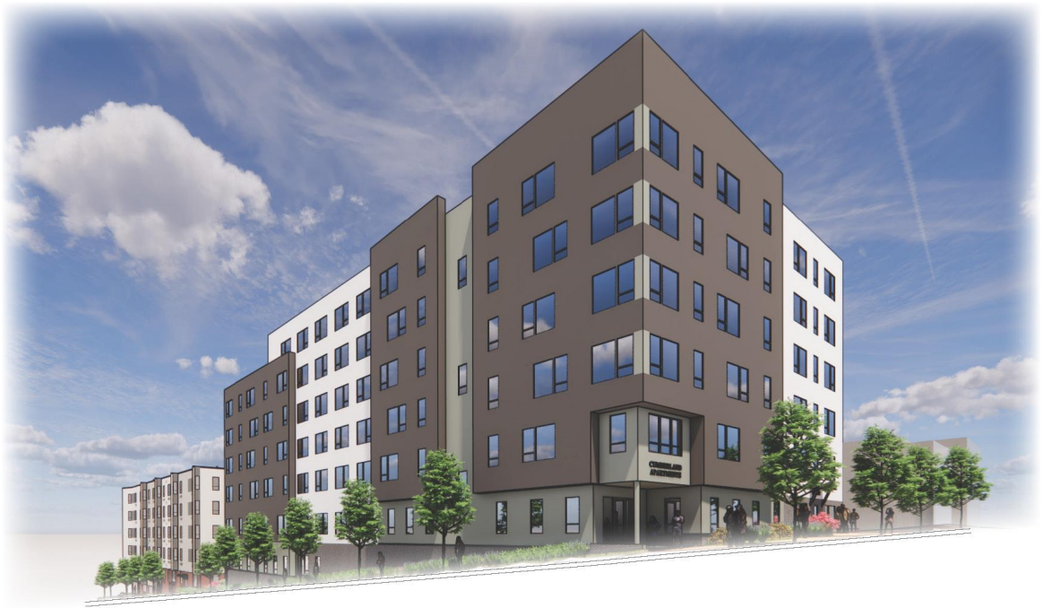 Rendering of Cumberland Housing