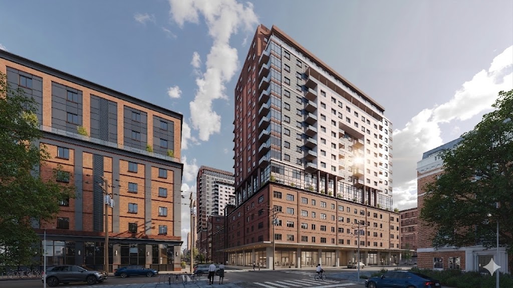 rendering of project site 