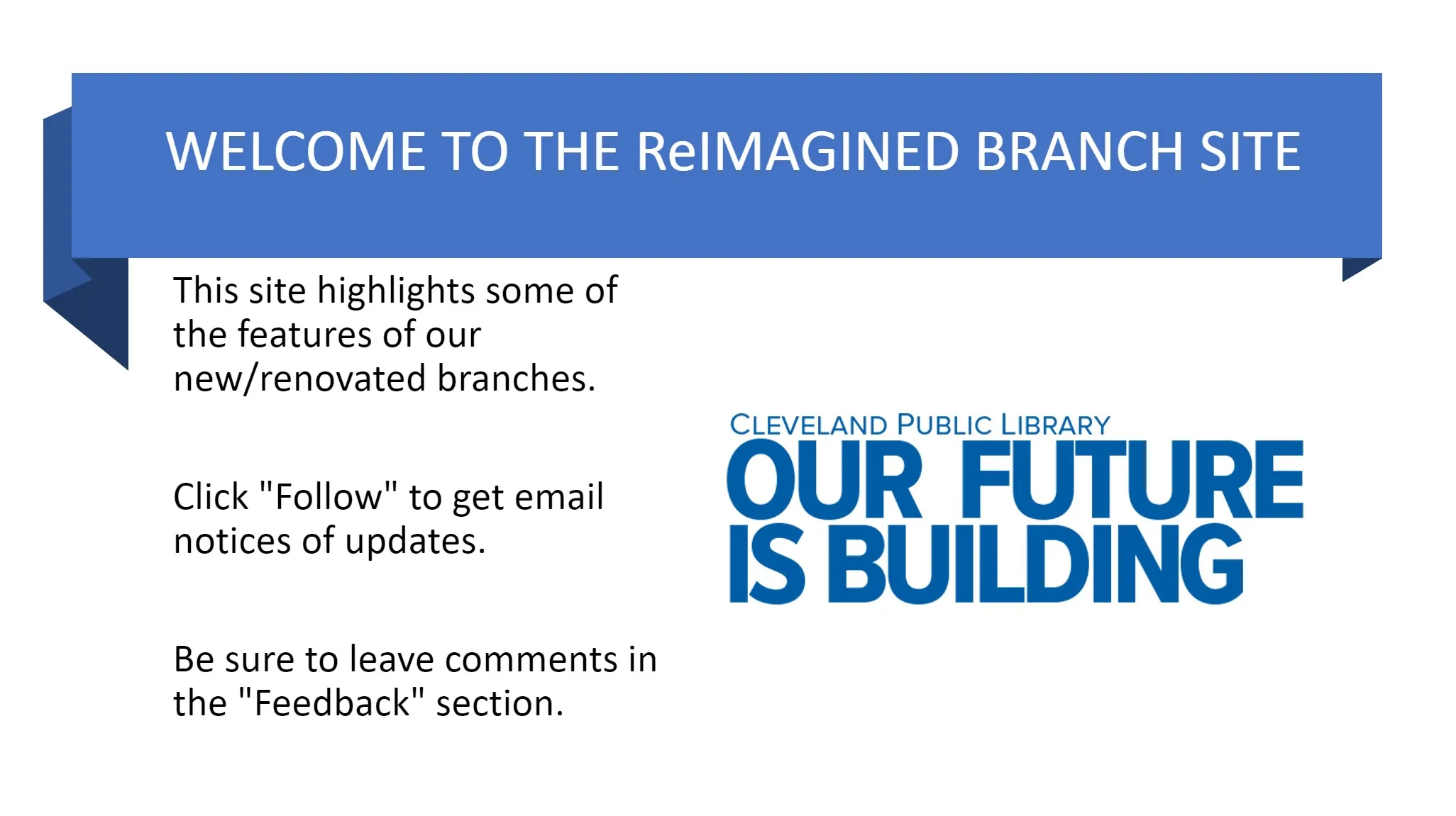 Clevnet ReImagined Branch Community | Automated Materials Handling