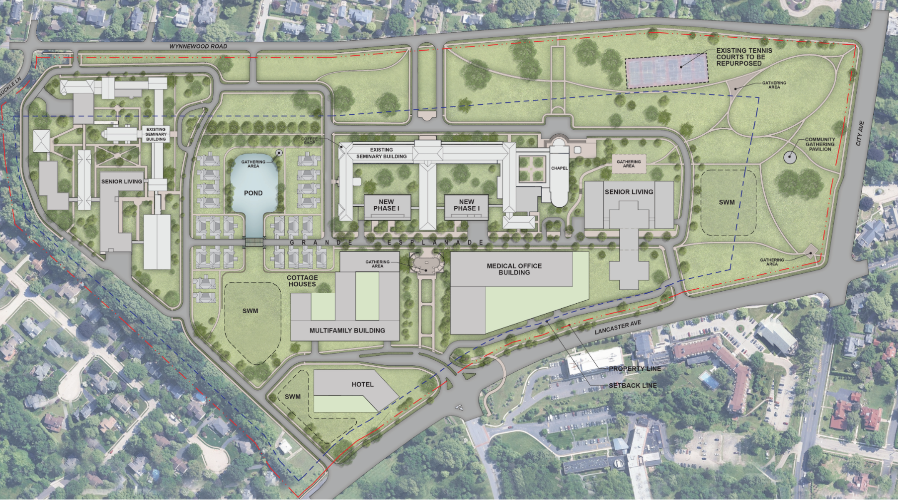 Updated St Charles plan