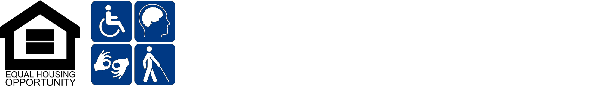 Equal Housing Opportunity and accessibility logos